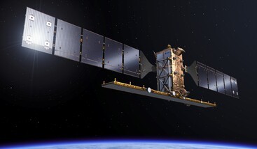 Sentinel-1 view in space