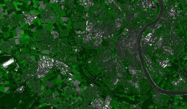 Sentinel-2 image of Cologne June 2023