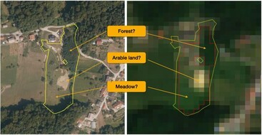 Parcels Sentinel Hub