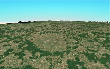 Sentinel-2 3D view of Nördlingen