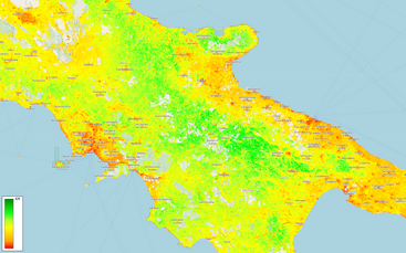 GDMP of southern Italy