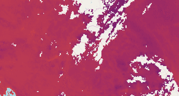 Land surface temperature timelapse animation showing the onset of the first summer heatwave in the Pannonian Basin