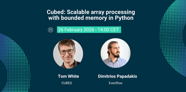 Cubed: Scalable array processing with bounded memory in Python