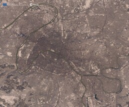 Sentinel-2 image of Paris 10 February 2018