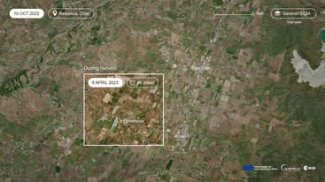 Sentinel-2 image of Requinoa Chile 8 April 2023
