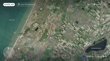 Sentinel-2 image of Lisse-Keukenhof 30 April 2023 edit