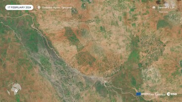 Sentinel-2 image of Pembamoto Tanzania 17 February 2024 edit