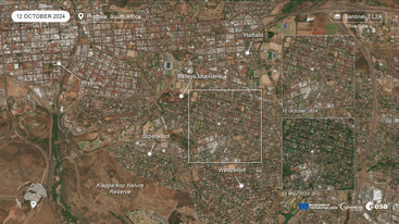 Sentinel-2 image of Pretoria South Africa 12 October 2024 edit zooms
