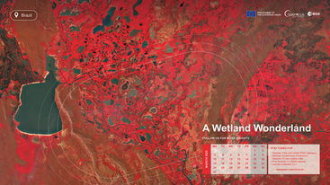 Sentinel-2 image of Pantanal Matogrossense National Park Brazil 22/09/2024 edit 1920x1040