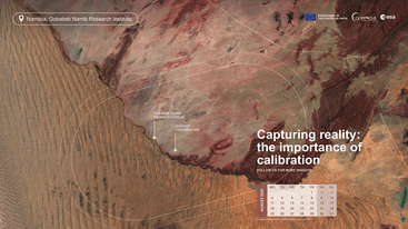 Sentinel-2 image of the Gobabeb Namib Research Institute, Namibia 27 November 2015 edit locations