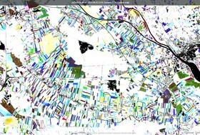 Sentinel-2 image of parcels in Slovenia