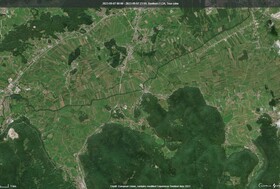 Sentinel-2 image of agricultural fields in Slovenia