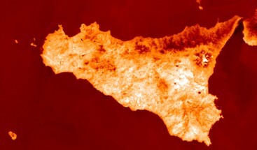 Land Surface Temperature in Sicily based on Sentinel-3
