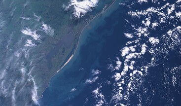 Sentinel-3 image of Praia do Cassino, Brazil 19 July 2023