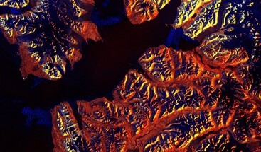 Sentinel-1 image of Svalbard on 4 June 2020