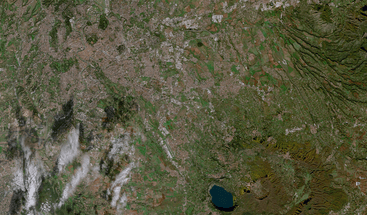 Copernicus Sentinel-2 image of Frascati, Rome 