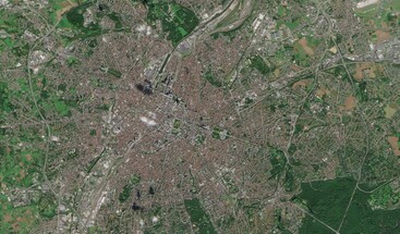 Sentinel-2 image of Brussels, Belgium 24 September 2023 (clean)