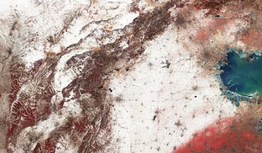 Sentinel-2 false colour image of Beijing area - clean