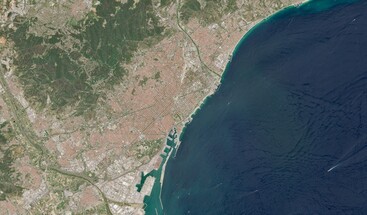 Sentinel-2 image of Barcelona 11 May 2024 clean