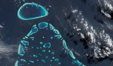 Sentinel-2 image of Maldives 29 June 2024 clean