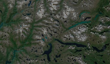Sentinel-2 image of Norwegian mountain 2 August 2024 clean