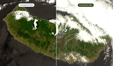 Sentinel-2 image of Madeira 15 - 20 August 2024 clean