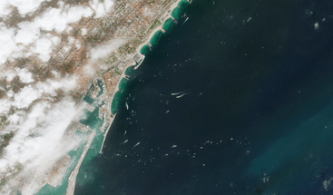 Sentinel-2 image true color image of Barcelona 13 October 2024 - clean