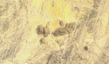 Sentinel-2 false color image of Namibia 20 October 2024 clean