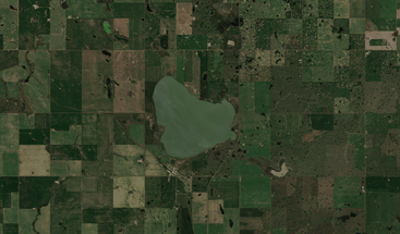 Sentinel-2 image of Deadhorse Lake Alberta Canada 25 June 2020 clean