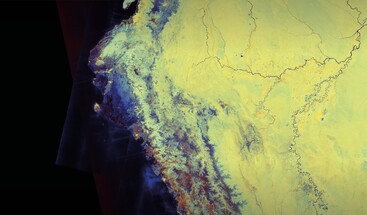 Sentinel-1 monthly mosaics of 1 December 2024, showing Northwestern Peru clean