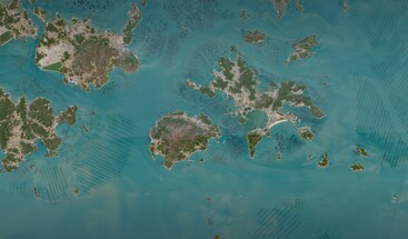 Sentinel-2 True Colour image of Wando County South Korea from 6 April 2025 clean