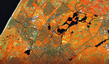 Sentinel-2 image of ESTEC Noordwijk the Netherland 18 June 2025 clean