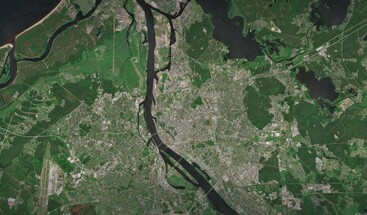 Sentinel-2 True Color image of Riga, Latvia 15 June 2025 clean